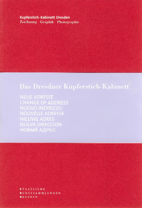 Katalog: Das Dresdner Kupferstich-Kabinett